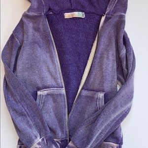 Vintage Havana Girls Purple Zip up